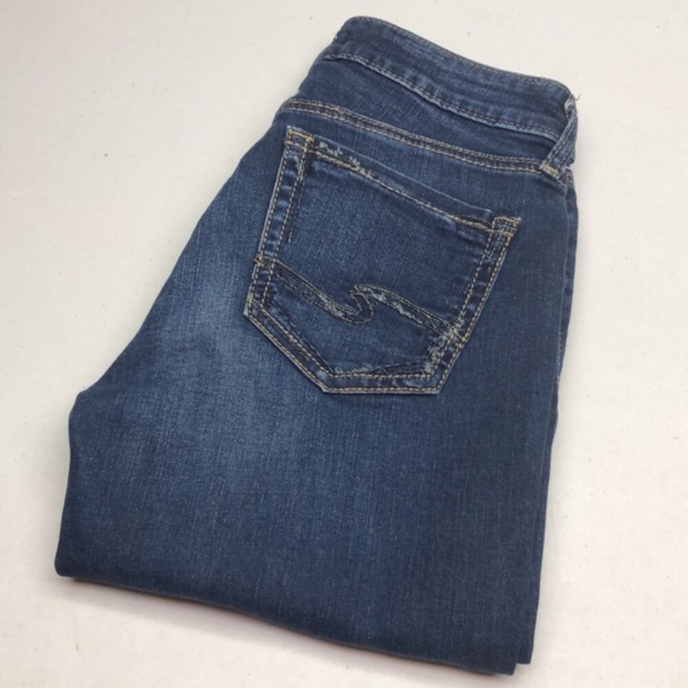 SILVER SUKI STRAIGHT LEG JEANS 28x33 ⭐️